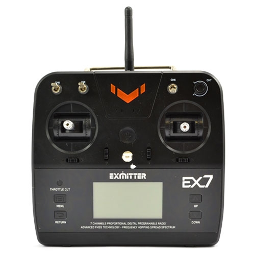 VOLANTEX EXMITTER 7-CHANNEL RADIO w/LCD SCREEN