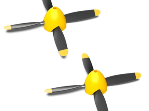 VOLANTEX PROPELLER FULL SET 4-BLADE 2PC 768-2