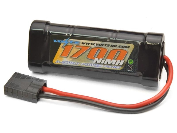 VOLTZ STICK PACK 6 CELL 7.2V NIMH 1700MAH W/TRX CONNECTOR