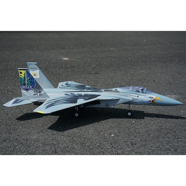 XFLY TWIN 40MM F-15 EDF 710MM JET WITHOUT TX/RX/BATTERY - GREY