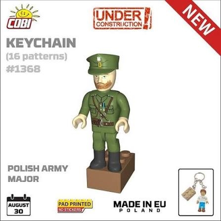 1939 Polish Army Major Figure Keyring
