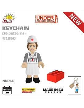 Nurse Figure Keyring