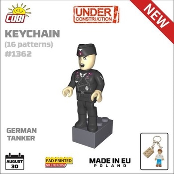 German Tanker Figure Keyring