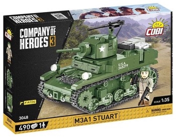 Cobi Company of Heroes 3 M3A1 Stuart Tank - 3048