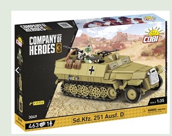 Cobi Company of Heroes 3 SdKfz 251 Half Track SD - 3049