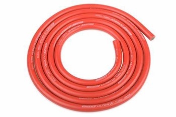 12AWG Super Flexible Wire Red 1m