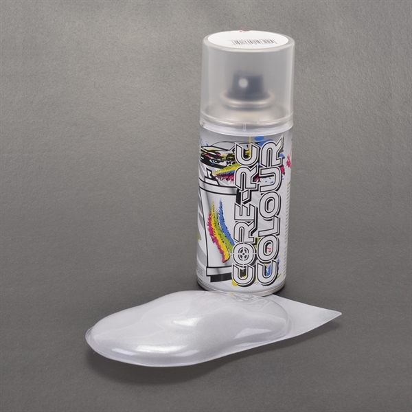 Metallic White Polycarbonate Aerosol Paint - 150ml