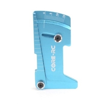 Alloy Camber and Ride Height Gauge (Blue)