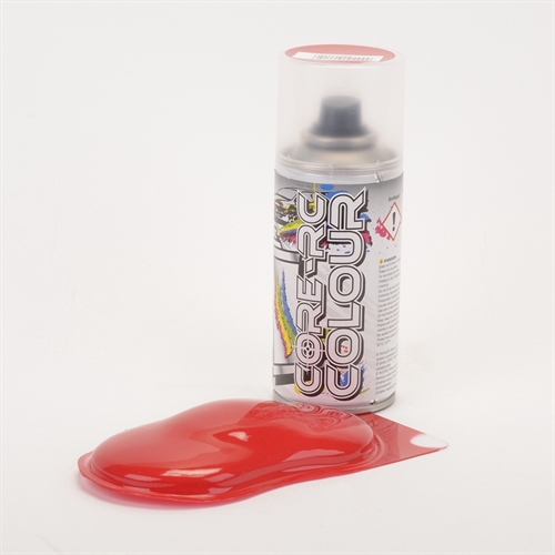 Fire Red Polycarbonate Aerosol Paint - 150ml