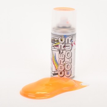 Neon Carrot Polycarbonate Aerosol Paint - 150ml