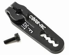 Alloy Servo Arm 25T Futaba/Savox, Black