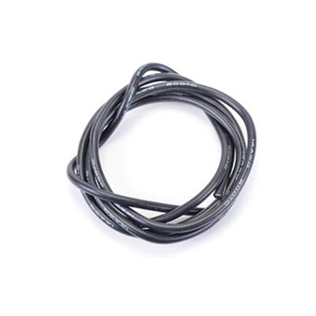 Silicone Wire 16AWG - Black 1 Metre