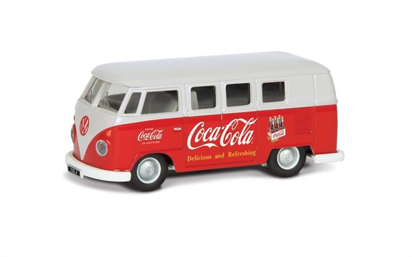 Corgi 1:43 Diecast Coca-Cola Volkswagen Camper Van Early 1960s - CC02732