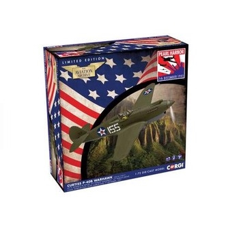 Corgi 1:72 Diecast Curtiss P-40B Warhawk 155/41-13317 - AA28105