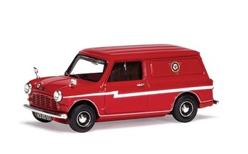 Corgi Vanguards 1:43 Diecast Morris Mini Van, The Red Arrows - VA01427