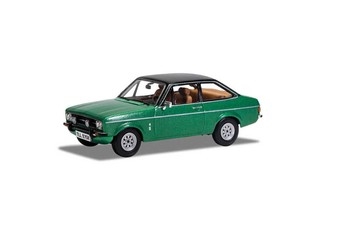Corgi Vanguards 1:43 Diecast Ford Escort Mk.2 1.3 Ghia Jade Green - VA12618