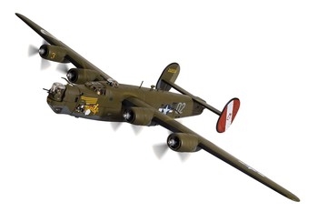 B-24H-15-FO Liberator "Witchcraft" US Eighth Air Force, 14th January 1945 - AA34019