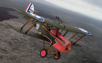 Corgi 1:72 Diecast SE5a A8898, Captain Albert Ball VC, No.56 Squadron Royal Flying Corps, Vert Galant Aerodrome, Amiens, France, 5th May 1917 - AA37710
