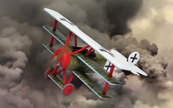 Corgi 1:48 Diecast Fokker DR1 Triplane Ltn Hans Weiss - AA38312