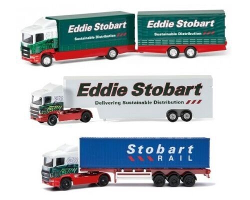 Corgi Toys Eddie Stobart Super Haulers Model Truck Lorry Bundle Gift Set (3 Models)