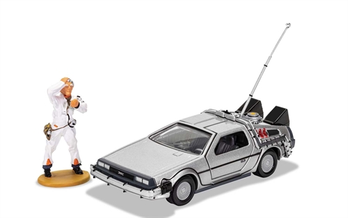 Back to the Future DeLorean amp; Doc Brown Figurine