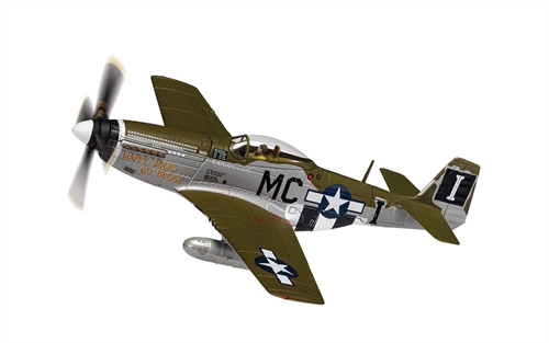 Corgi 172 Diecast North American P-51D Mustang Early 44-13761  MC-1 Happy Jacks Go Buggy - AA27706