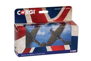 Corgi Diecast Battle of Britain Collection Spitfire and Hurricane - CS90686