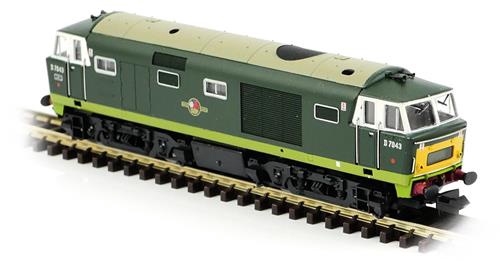 Class 35 Hymek D7043 Green BR Late Crest SWP