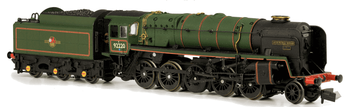 N Gauge Class 9F 92220 The Pine Express Evening Star Train Pack with 4 Gresley Maroon Coaches