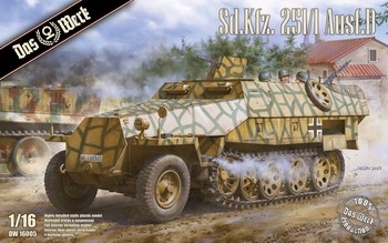 WWII German Sd.Kfz.251/1 Ausf.D Halftrack
