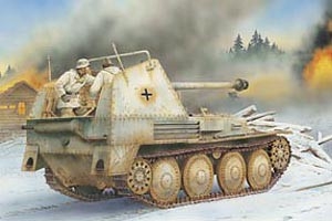 SdKfz138 Marder III AusfM Initial Production 135 Plastic Model Kit