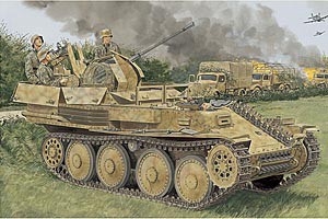 Flak 38t AusfM Late Production 135 Plastic Model Kit