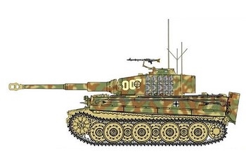 Sd.Kfz.181 P.Kpfw.VI Ausf.E Tiger I Late Production - Wittmann's Last Tiger