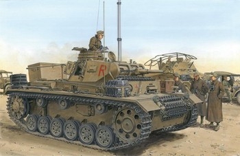 135 DAK PZBEFWG III AUSF H Plastic Model Kit