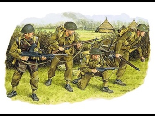 WWII British Commonwealth Troops (NW Europe 1944)