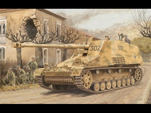 Sd.Kfz.164 Hornisse (Nashorn, Early Variant)