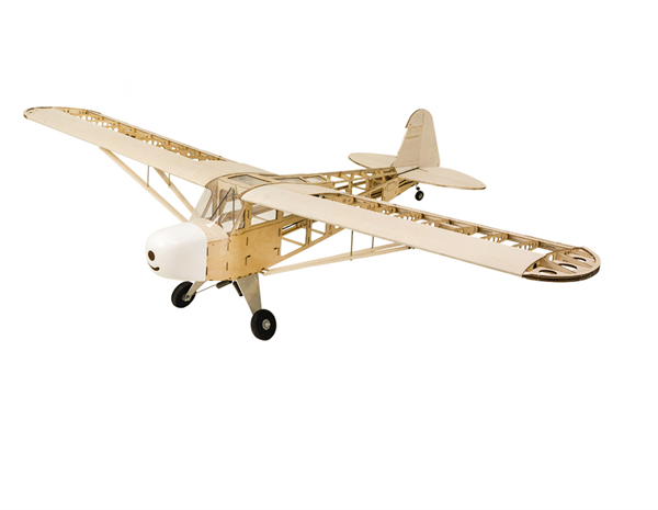 DW Hobby J3 Cub 1.8M Balsa Kit - INC Motor, ESC & Prop