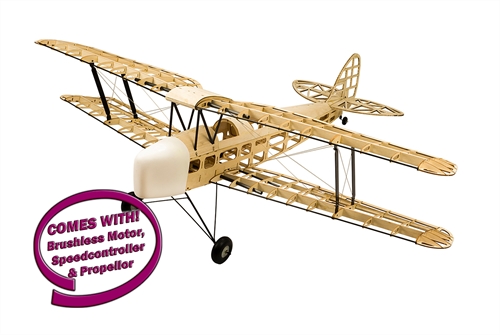 DW Hobby Tiger Moth 14M Balsa Kit - INC 3250 650KV Motor 60A ESC amp Prop DW Hobby Tiger Moth 14M Balsa Kit - INC 3250 650KV Motor 60A ESC amp Prop