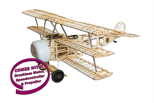 DW Hobby Fokker DR1 Laser Cut Balsa Kit - 770MM INC 1100KV MOTOR20A ESCPROP DW Hobby Fokker DR1 Laser Cut Balsa Kit - 770MM INC 1100KV MOTOR20A ESCPROP