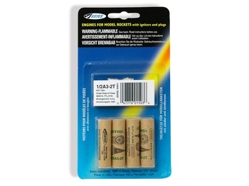 Rocket motors 1/2A3-2T (Pk4)