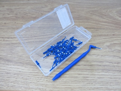 Double Ended Holder with 50 Micro Applicators