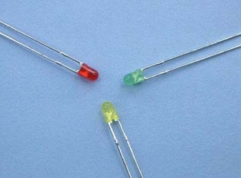 12V 3mm Green LEDs