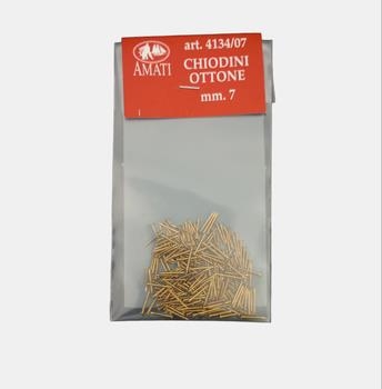 Brass Ship Modelling Pins 7mm