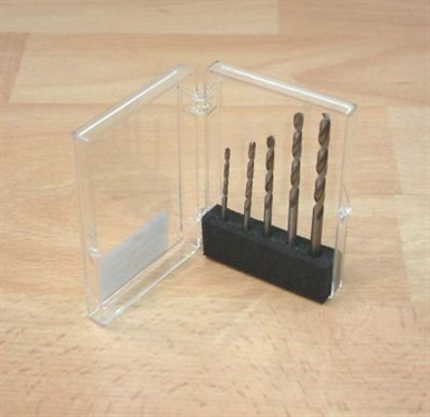 5 Piece HSS Drill Bit Set