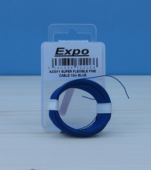 Super Flexible Fine Cable 10m Blue