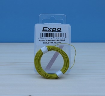 Super Flexible Fine Cable 10m Yellow