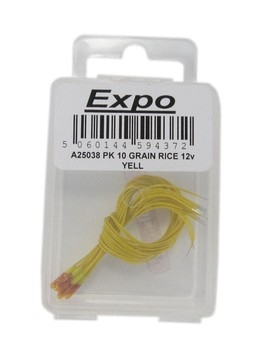 12v Yellow Grain Rice Bulbs 10