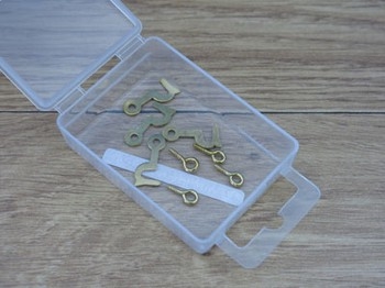 Brass Plated Eyes / Hooks