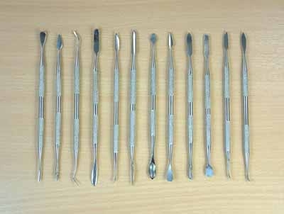 12 Piece Stainless Steel Carving Tool Set