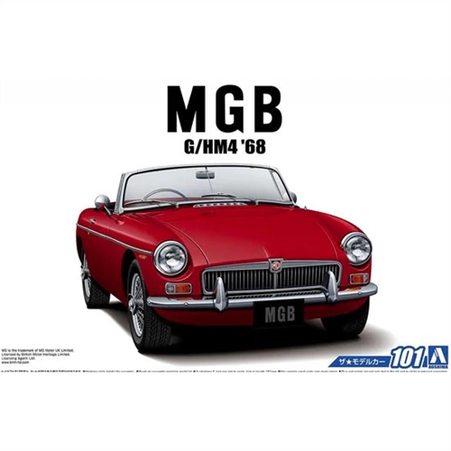 MG-B Mk2 1968 124 Plastic Model Kit